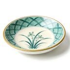Elegant Orchid Ceramic Dessert Plate