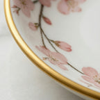 Delicate Cherry Blossom Ceramic Dessert Plate