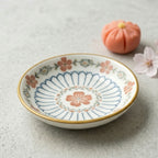 Elegant Floral Ceramic Plate